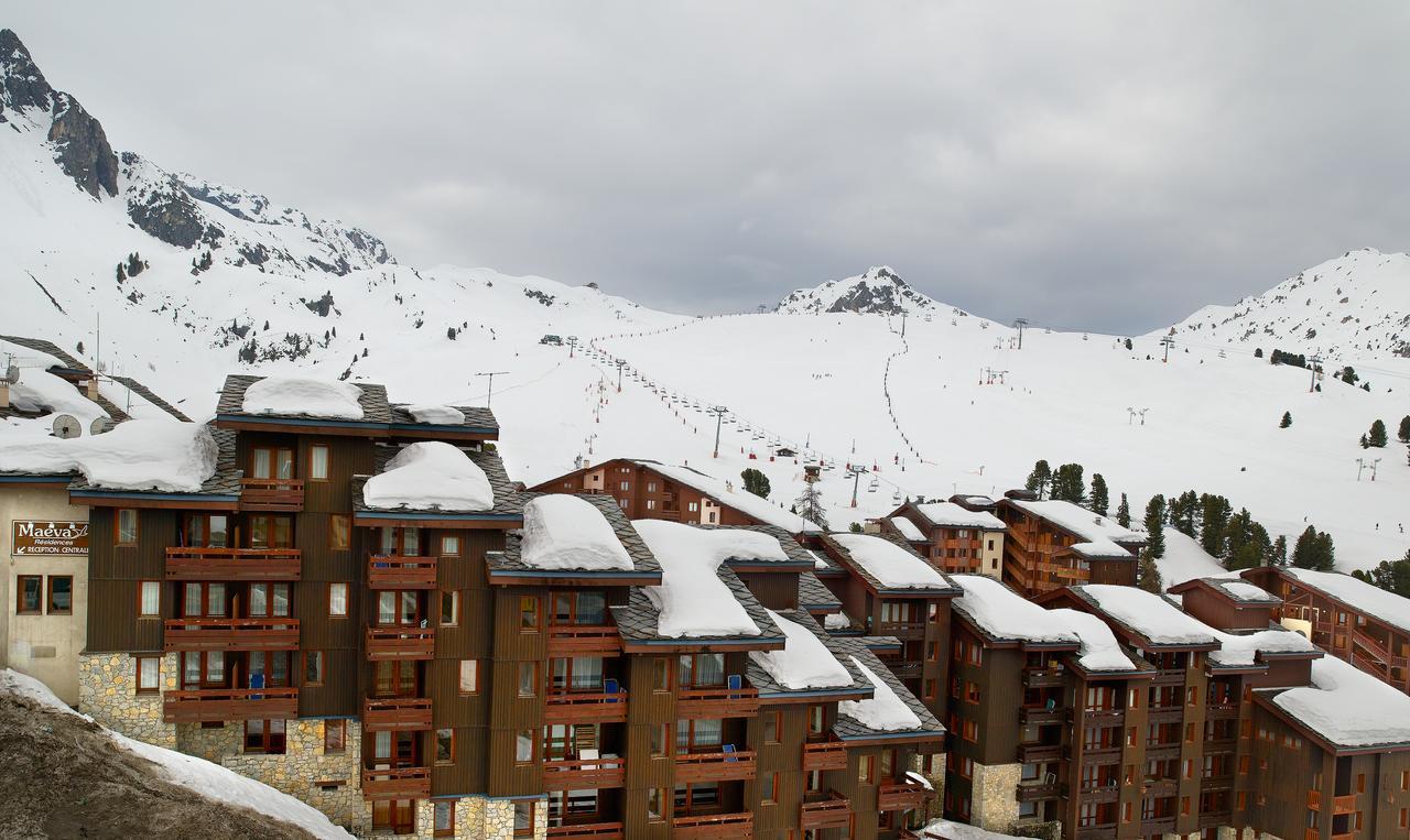 Résidence Pierre&Vacances Emeraude La Plagne Exterior foto